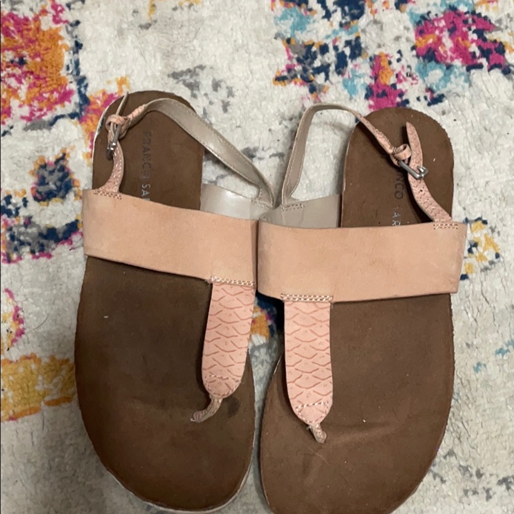 Pink sandals
